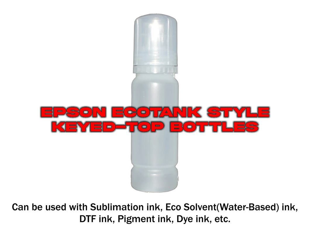Empty 100ml ET EcoFit Style Ink Bottle for EPSON EcoTank Printers