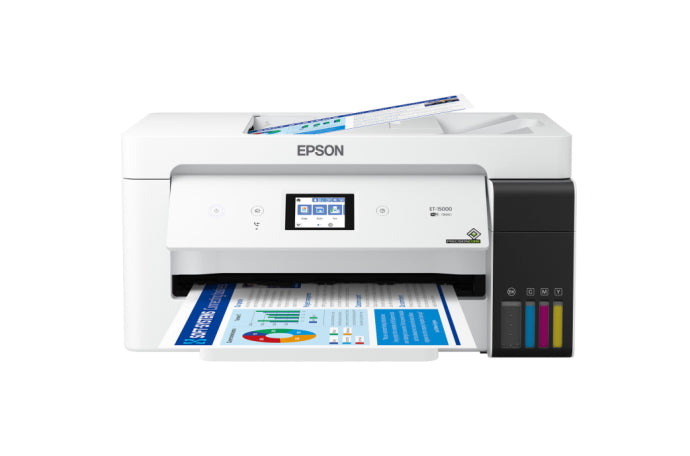 Epson EcoTank ET-15000 Printer - SUBLIMATION READY Bundle w/INK & PAPER