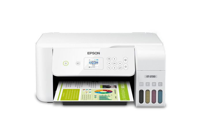 Epson EcoTank ET-2720 Printer SUBLIMATION READY Bundle w/INK & PAPER